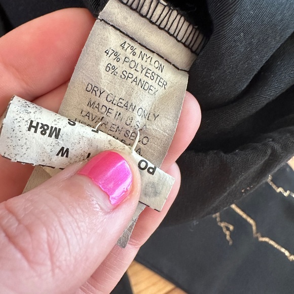 Shauna Stein Beverly Hills Vintage 90s Gold Glitter Lighting Pants - Picture 4 of 5